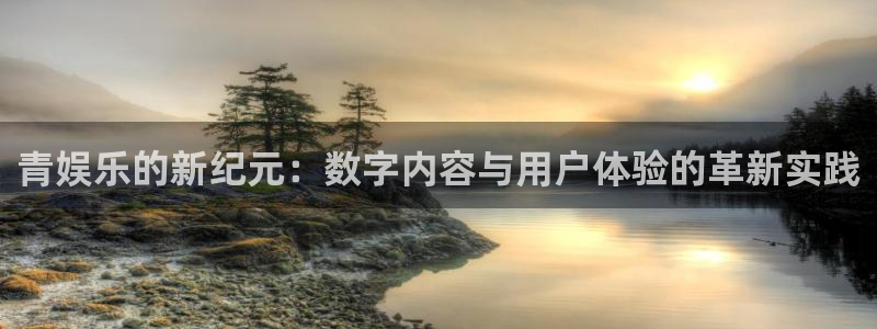 彩神vii官方：青娱乐的新纪元：数字内容与用户体验的革新实践